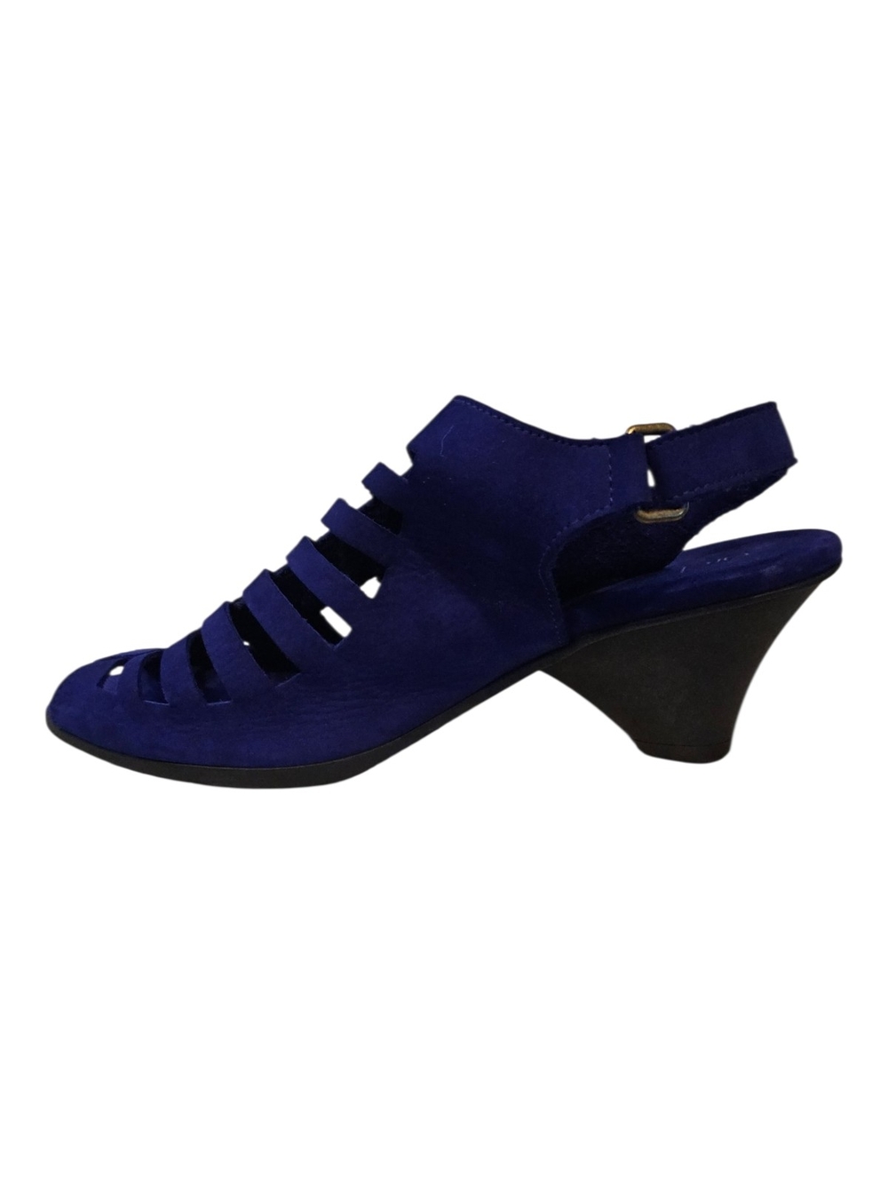 Arche Size 40 Exor Birdcage Sandals Pumps Purple Blue - Picture 15 of 16